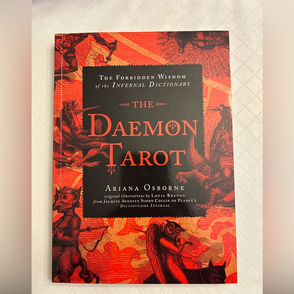 Daemon Tarot Card Set with Detailed Guidebook Mystical Witch Core NWT